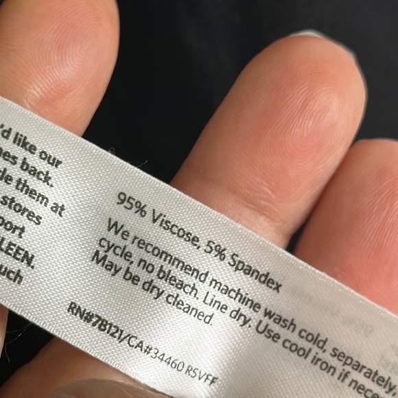 Eileen fisher black blouse size large lagon look - Picture 6 of 8